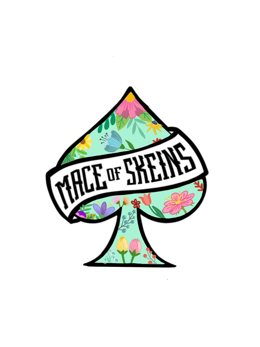 Spring Sticker Mace Of Skeins