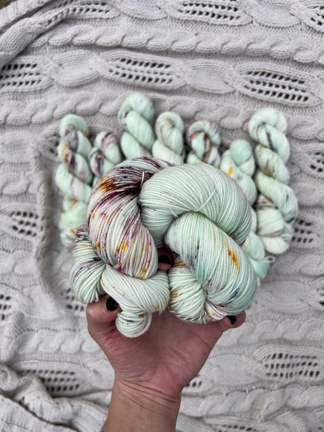 Mace Of Skeins Hand Dyed Yarn