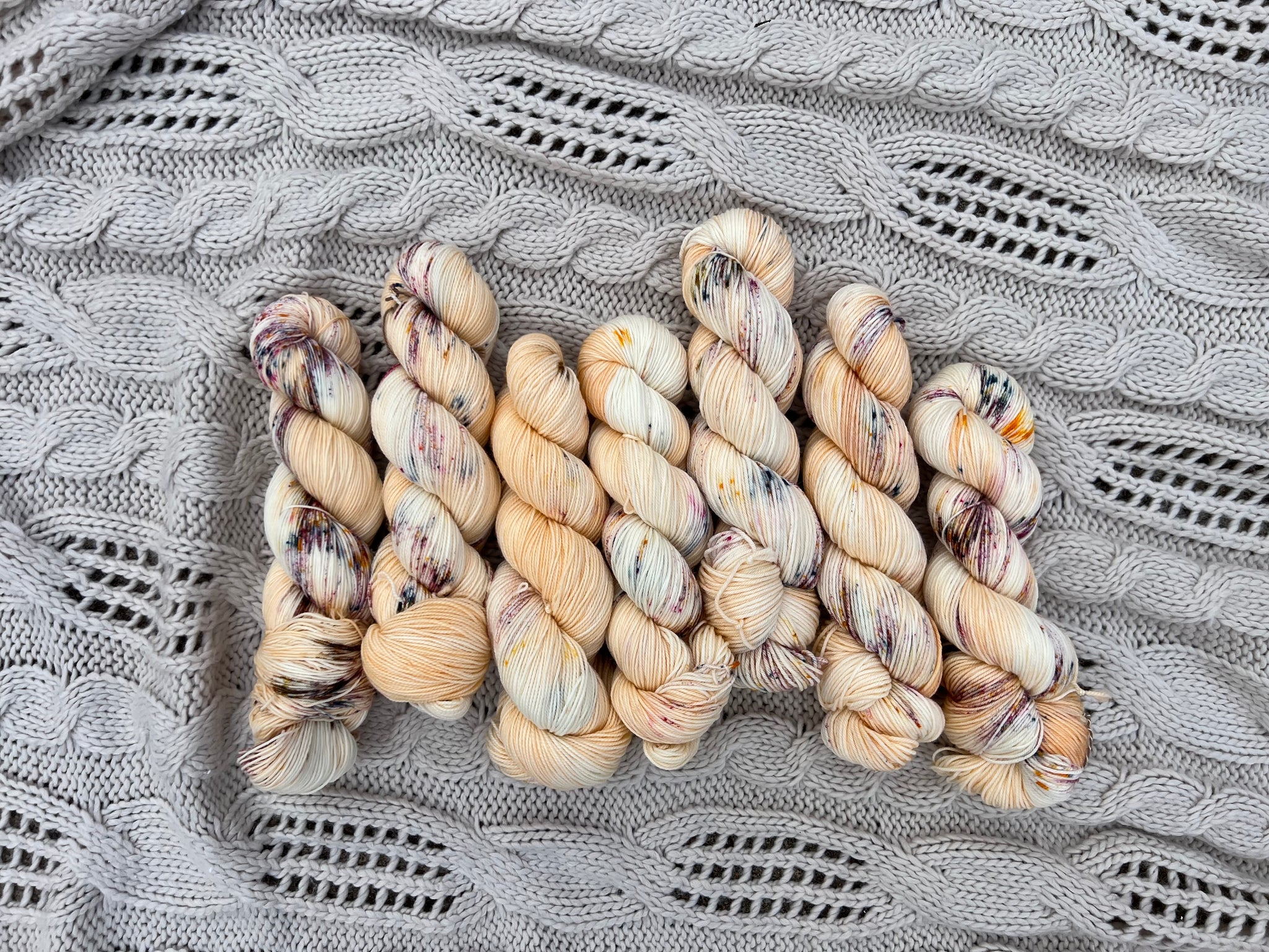 Mace Of Skeins Hand Dyed Yarn
