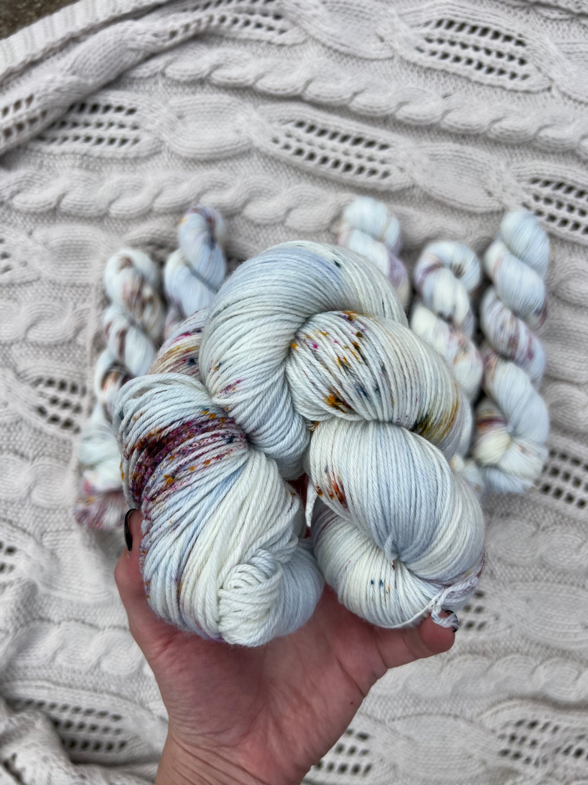 Mace Of Skeins Hand Dyed Yarn