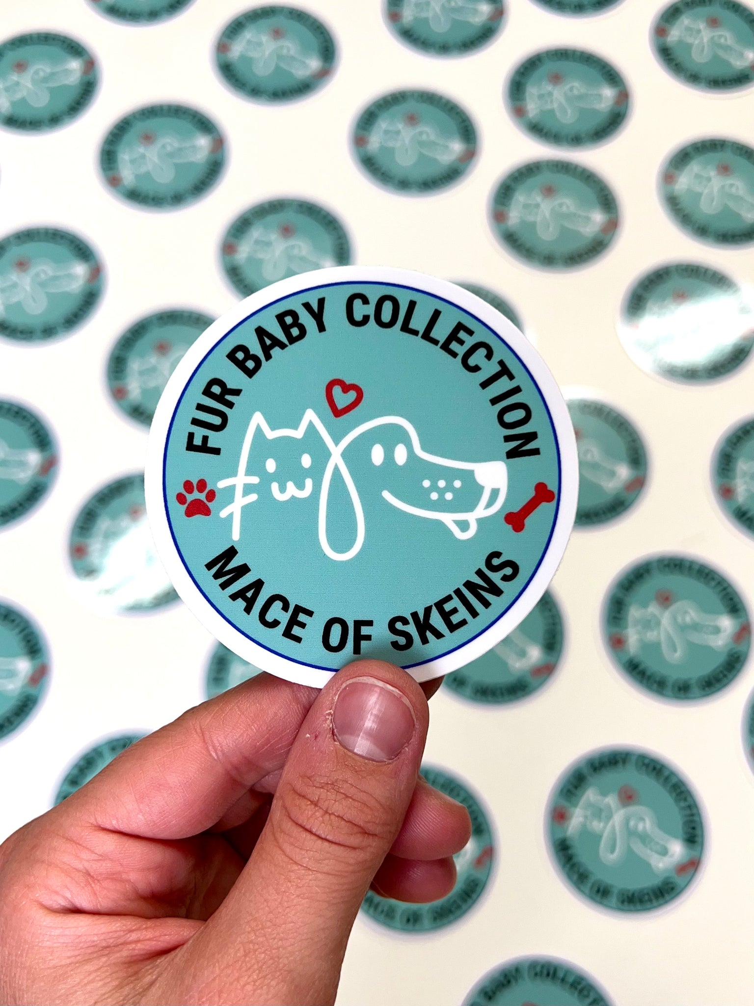 Fur Baby Collection Sticker